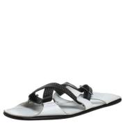 Pre-owned Hvit skinn Versace sandal