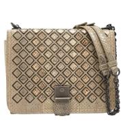 Pre-owned Gra skinn Bottega Veneta skulderveske