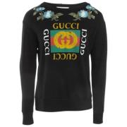 Pre-owned Svart bomull Gucci genser