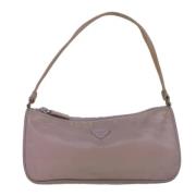 Pre-owned Rosa stoff Prada veske