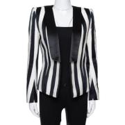 Pre-owned Svart bomull Balmain Blazer