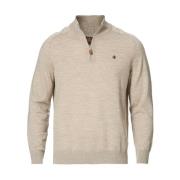 Merino John Zip Turtleneck