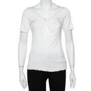 Pre-owned Hvit strikket Armani Top Samlinger