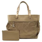Pre-owned Gull Laer Chanel Tote
