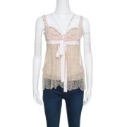 Pre-owned Flerfarget silke Valentino Top