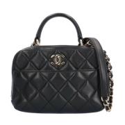 Pre-owned Svart skinn Chanel skulderveske