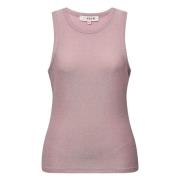 Glitter Tank Top - Rose