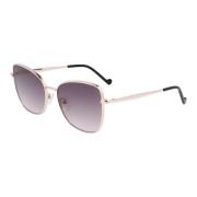 Golden Amber/Grey Shaded Sunglasses Lj141S