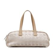 Pre-owned Beige Canvas Chanel Travel Line