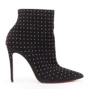 Pre-owned Svart semsket skinn Christian Louboutin haeler