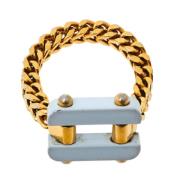 Pre-owned Bla Fendi Ring i plast