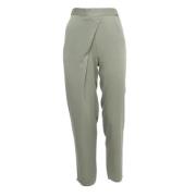 Pre-owned Grey Fabric Armani Pants Samlinger