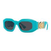 Rock Icons Sunglasses - Azure/Dark Grey