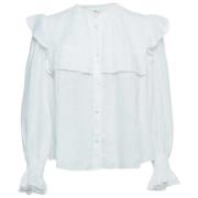 Pre-owned Hvitt stoff Isabel Marant skjorte