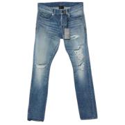 Pre-owned Bla denim Yves Saint Laurent Jeans