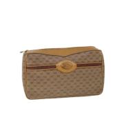 Pre-owned Beige Canvas Gucci Clutch