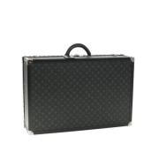 Pre-owned Svart lerret Louis Vuitton veske