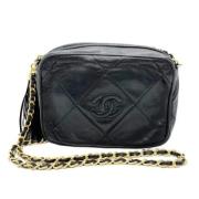 Pre-owned Svart skinn Chanel skulderveske