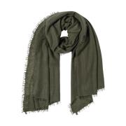 Grønn Aloe Vera Cashmere Bandana Skjerf