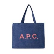 Bla bomull A.p.c Tote