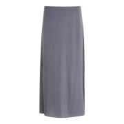 Rikke Viscose Satin - Grey