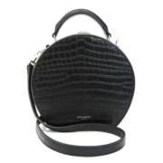 Pre-owned Svart skinn Yves Saint Laurent skulderveske