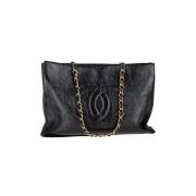 Pre-owned Svart skinn Chanel skulderveske