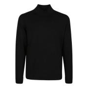 Sort Turtle Neck Genser