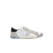 Low Top Sneakers med Glamour-innsatser