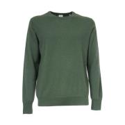 Cashmere Ribbed Crewneck Sweater