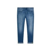 Slim-fit Stilige Herre Jeans Oppgradering