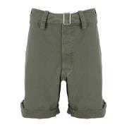 Casual Twill Shorts for Menn