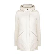 Luksus Arctic Parka i Milky Cream