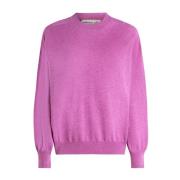 Rund Hals Pullover Genser