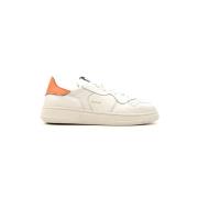 Hvite Lave Sneakers for Menn