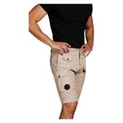 Cargo Bermuda Shorts i stretch-bomull