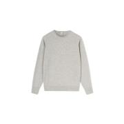 Cashmere crew-neck genser