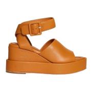 Women Shoes Wedges Cuoio Aw22