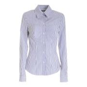 Stripete Bomullsskjorte, Moderne Stil