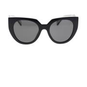 Prada Oversized Cat-Eye Solbriller