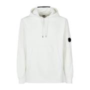 Diagonal Raised Fleece Pullover Hettegenser