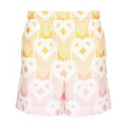 Gradient Monogram Shorts