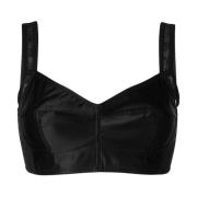 Sort Blonde Bralette Topp