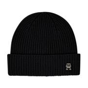 Svart Chic Beanie for Kvinner