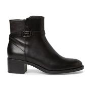 Sorte Lukkede Booties