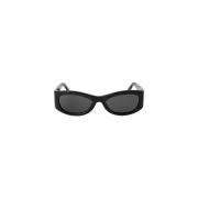 Retro Oval Solbriller Kvinner UV-beskyttelse