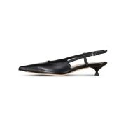 Elegant Skinn Sling-Back Pumps