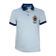 Herre Jacquard Krage Pique Polo