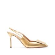 Metallic Skinn Pumps