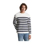 Sweter Mariner Stripe z okraglym dekoltem